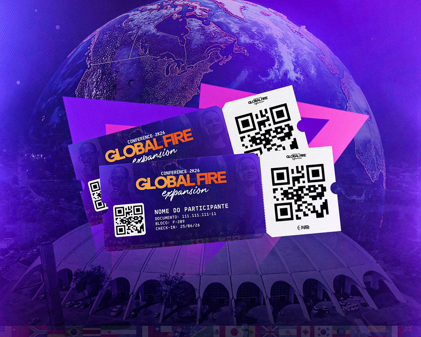 Ingresso Conferência Global Fire 2k26